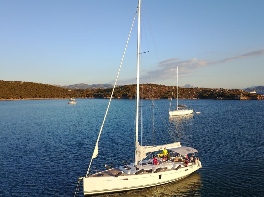 Chartered sailing in Sardinia